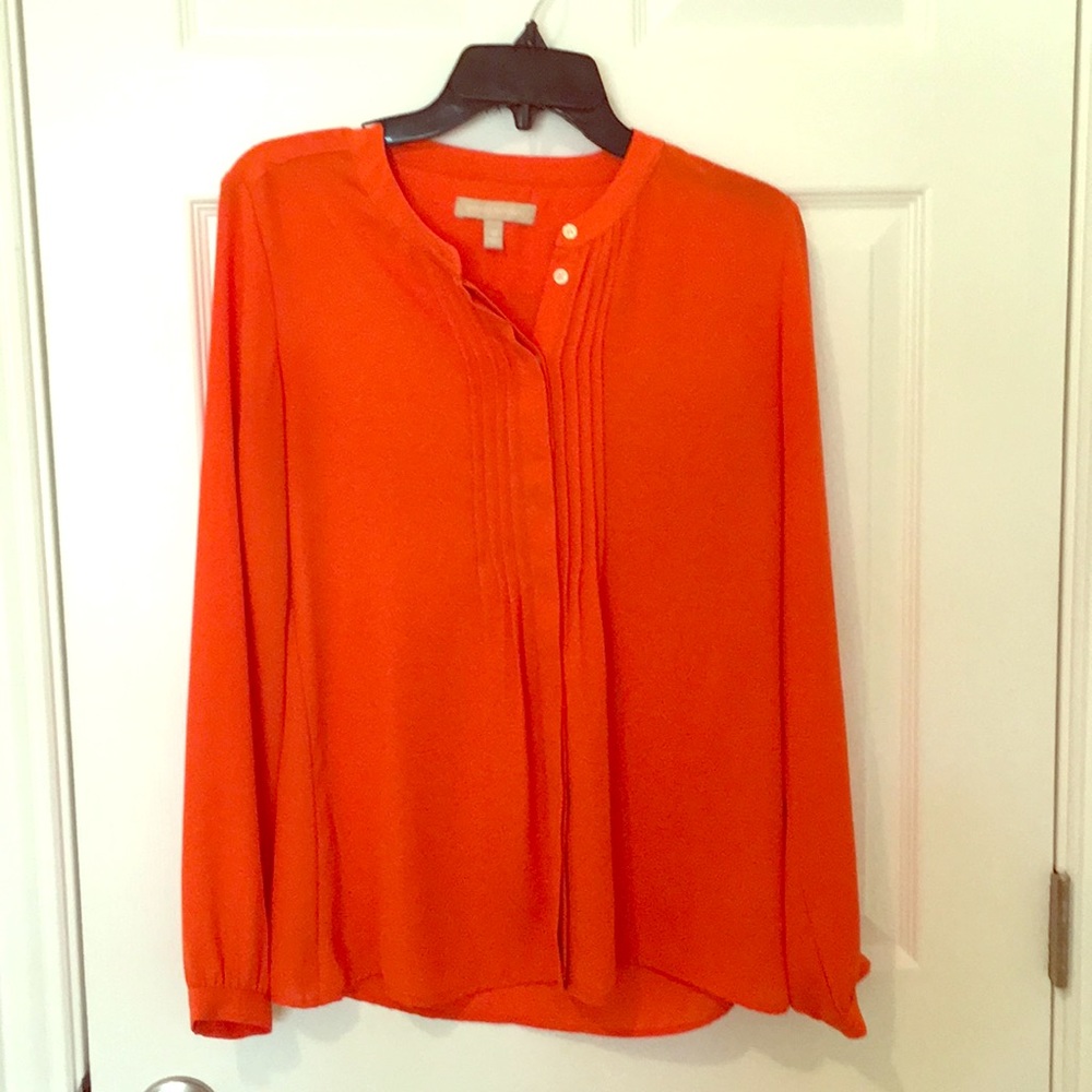 Orange BR blouse